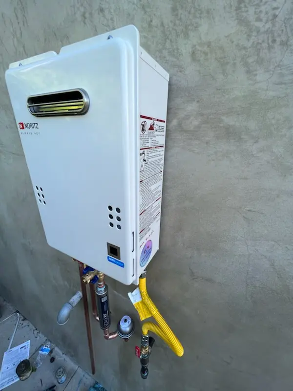Tankless water heater installation for Ione homes